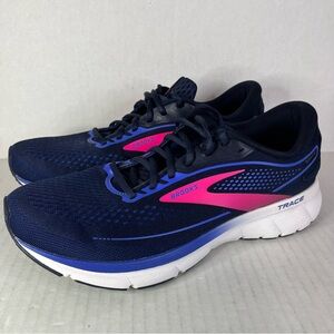 Brooks Trace 2 Women's Size 10.5 B Running Shoes Blue 1203751B460 Excellent!